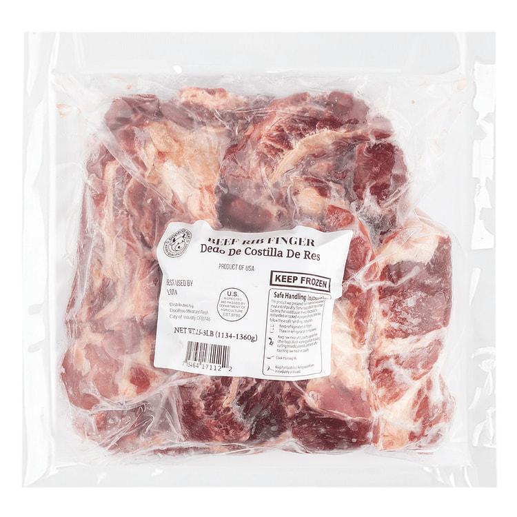 Boneless Beef Finger Meat 2.5-3 lb