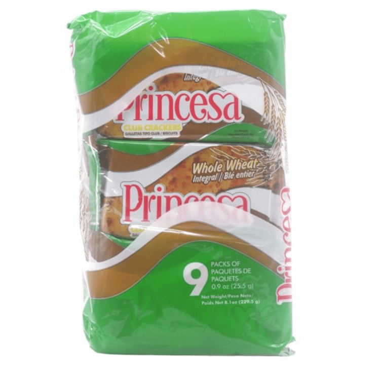 Princesa Whole Wheat Club Crackers 8.1 oz