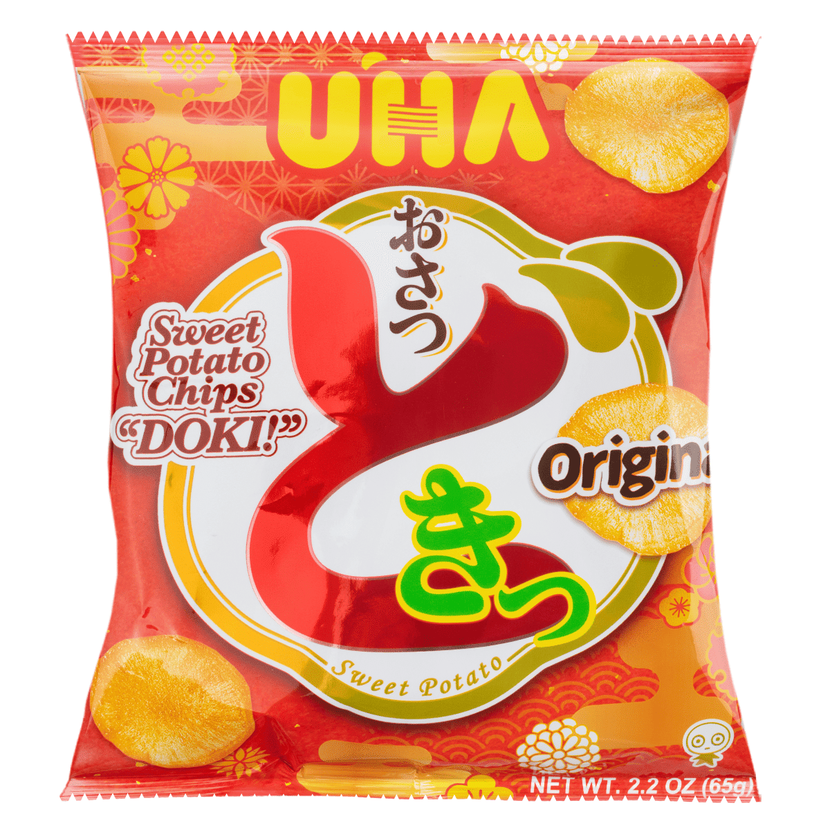 UHA Osatsudoki Sweet Potato Chip Original 2.2 oz