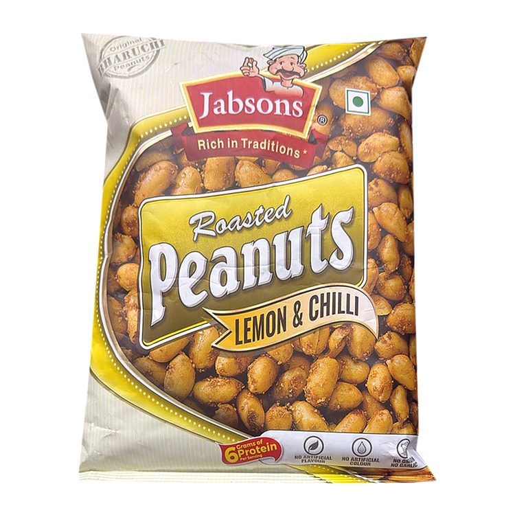 Jabsons Roasted Peanuts (Lemon & Chilli) 140 g
