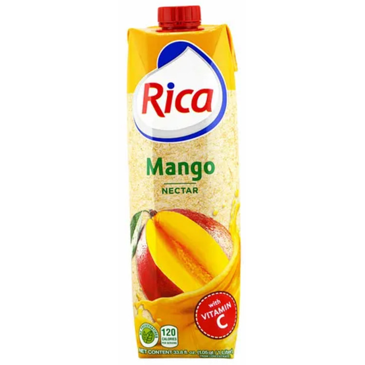 Rica Mango Nectar 33.8 fl.oz