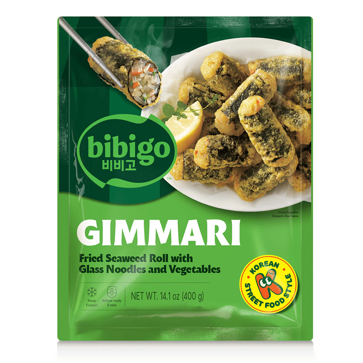 CJ Bibigo Fried Crispy Seaweed Roll Frozen 400 g