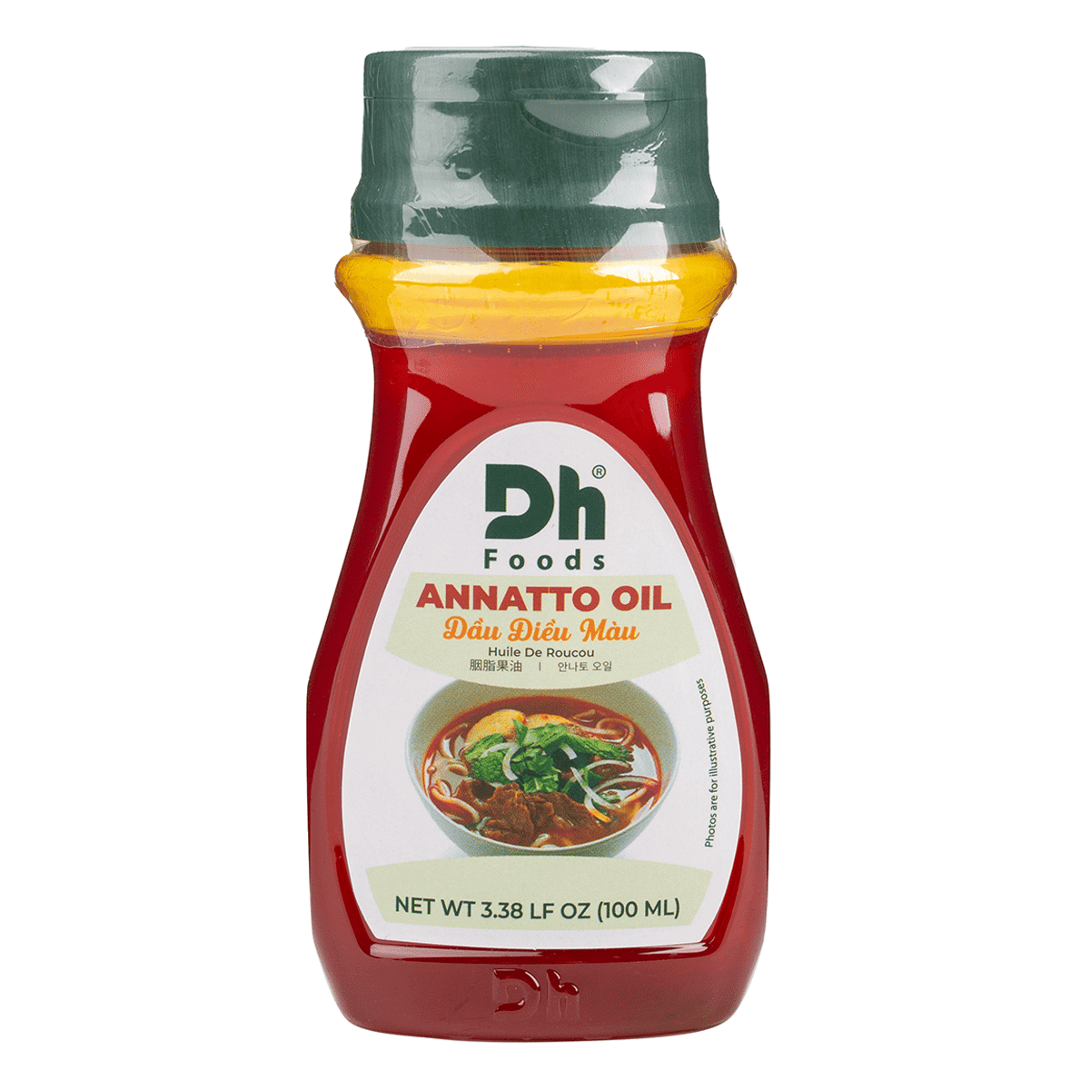 DH Foods Annatto Oil 3.38 fl.oz