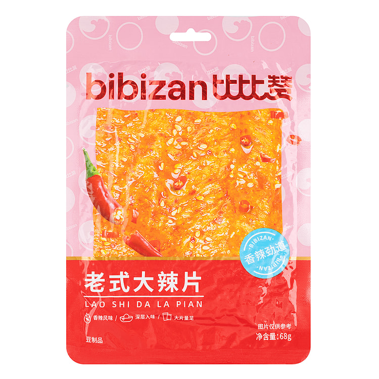 Bibizan Classic Spicy Bean Curd Sheets 68 g (min 2)