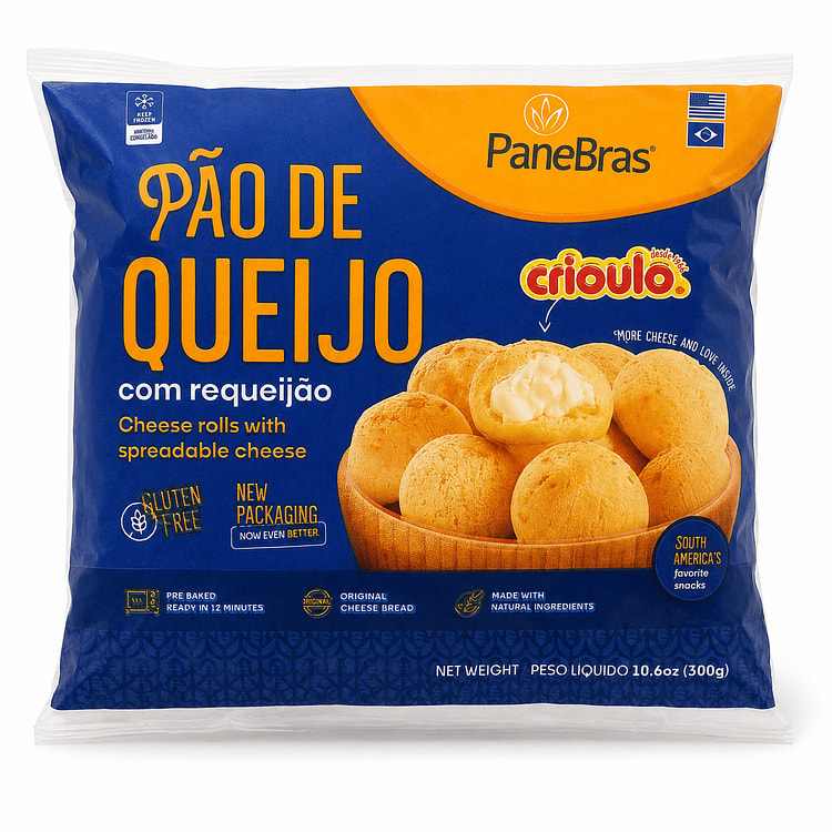Panebras Cheese Bread Rolls With Spreadable Cheese 300 g