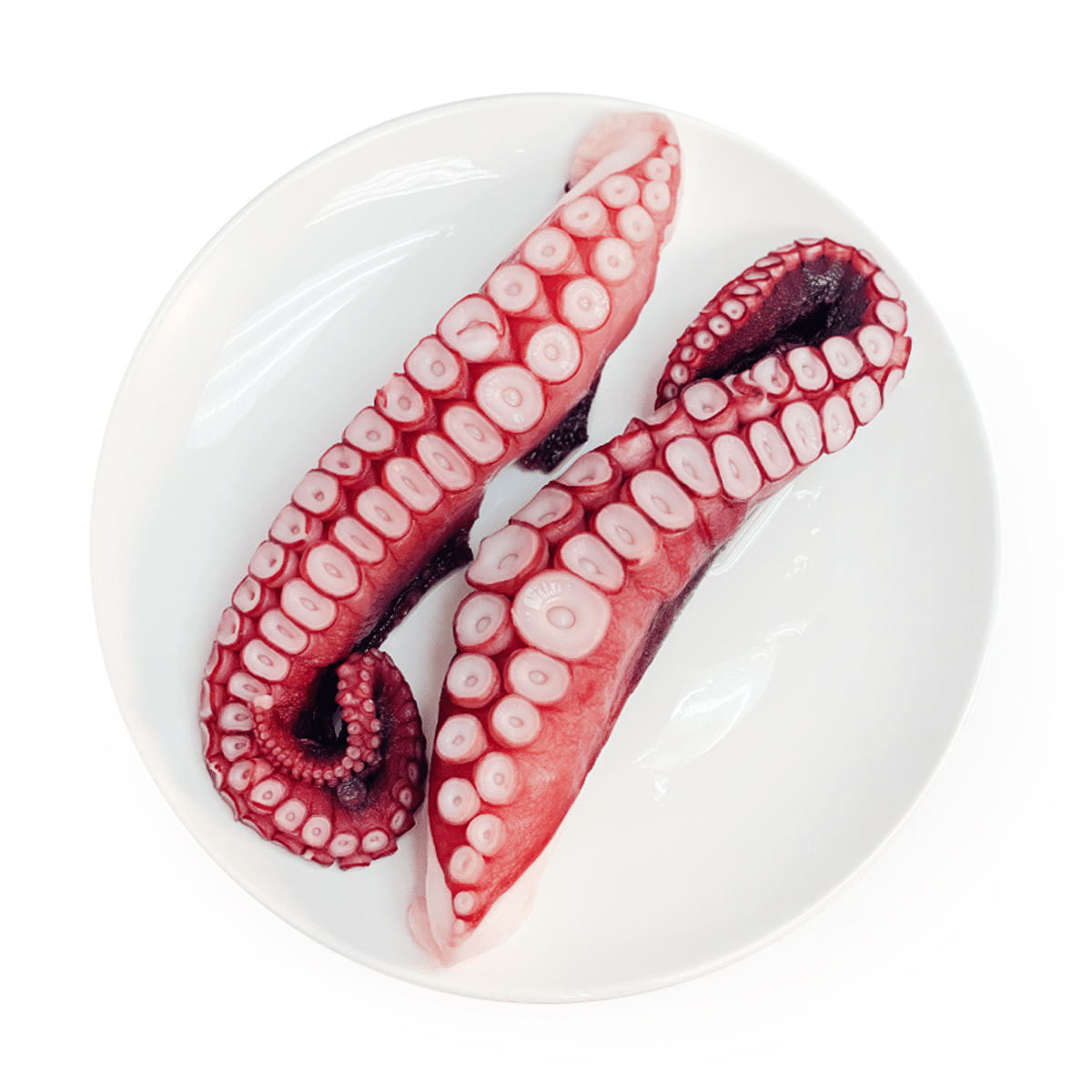 Patas de Pulpo Cocido Congelado Grado Sashimi Premium Salvaje 2/4ct 1-1.1LB 1-1.1 libra(s)