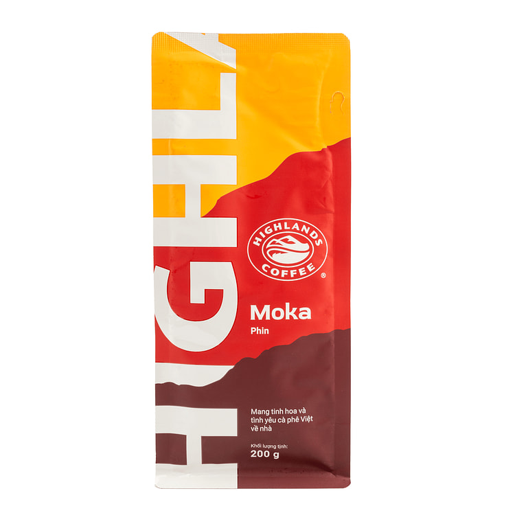 Highlands Coffee Moka Blend 越南咖啡粉 7.05 盎司