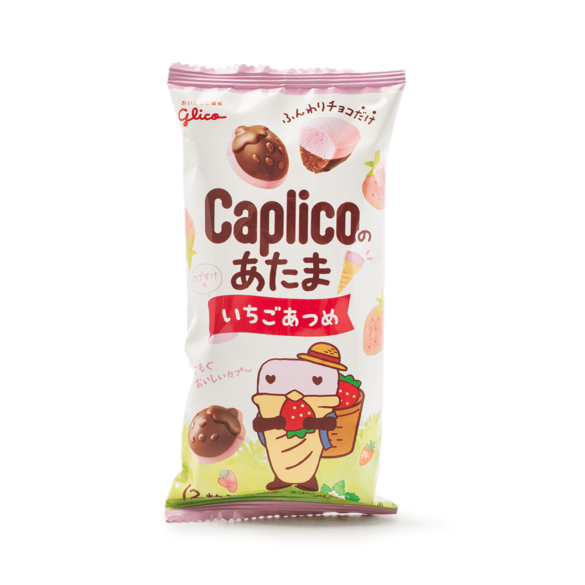 Glico Caplico Chocolate Strawberry Flavor 1.06 oz