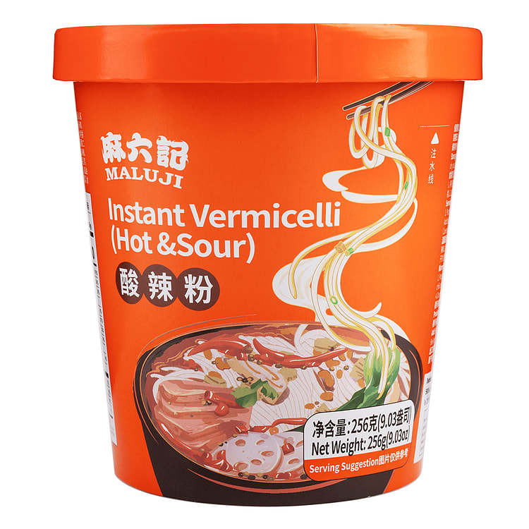 Maluji Sour and Spicy Vermicelli 256 g