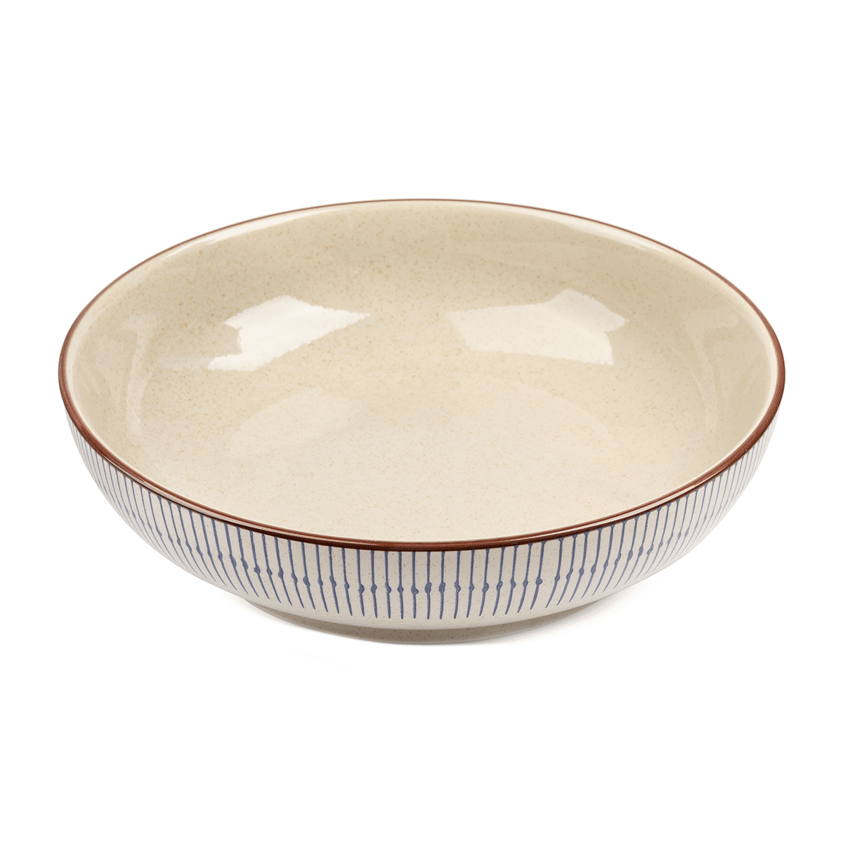 Large Bowl Plate 12inch/30x30x8cm 1 カウント