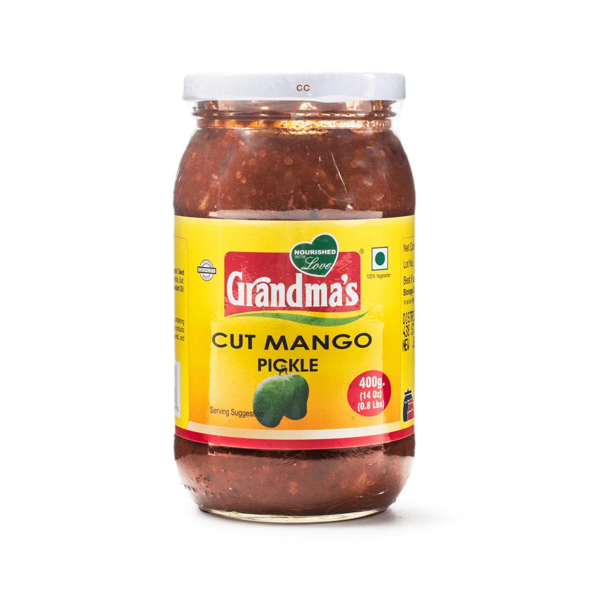 Grandma's Pickle - Cut Mango Pickle 400 g