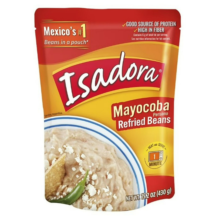 Isadora Mayocoba Peruano Refried Beans 15.2 oz