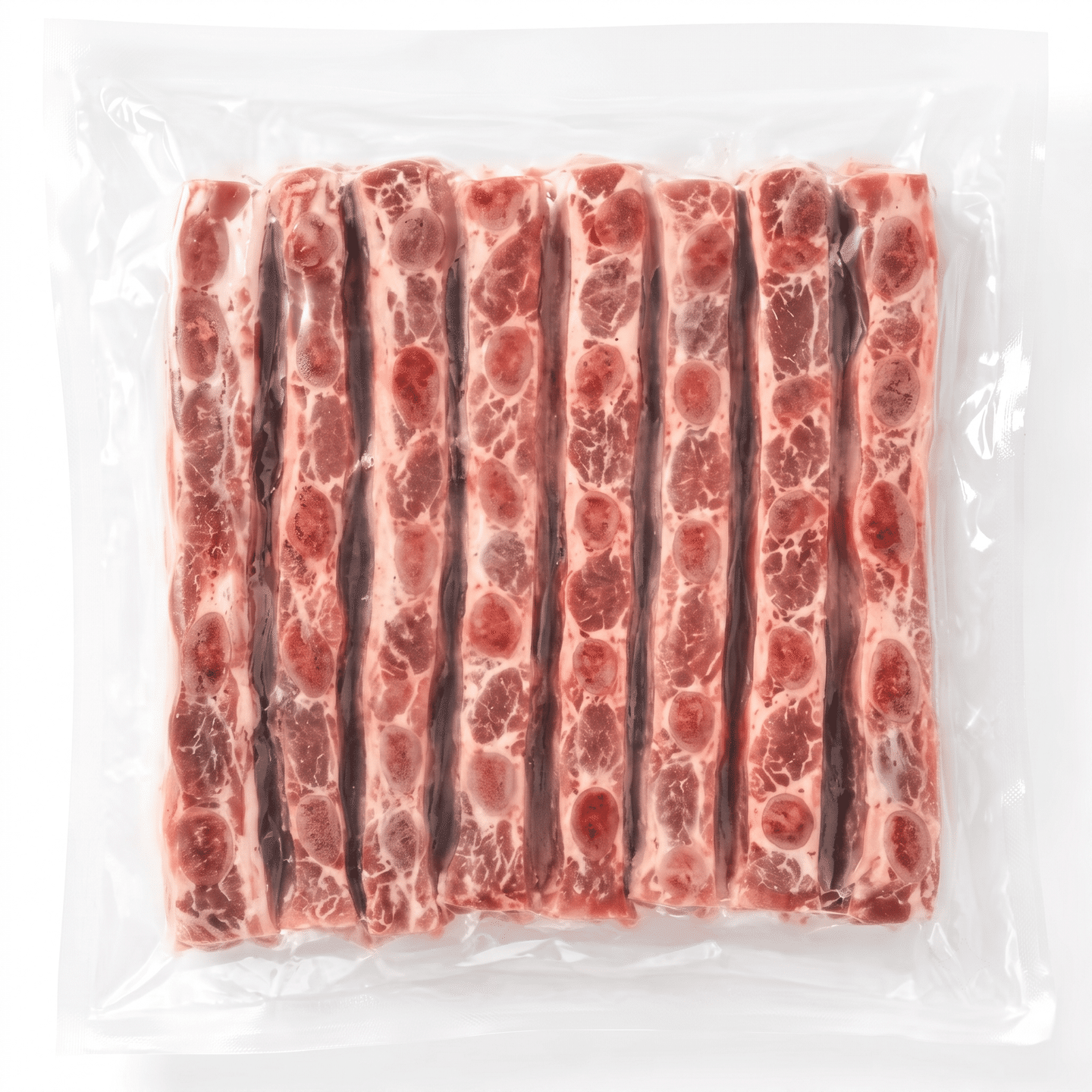 Pork Spare Rib Strips Frozen 2 lb