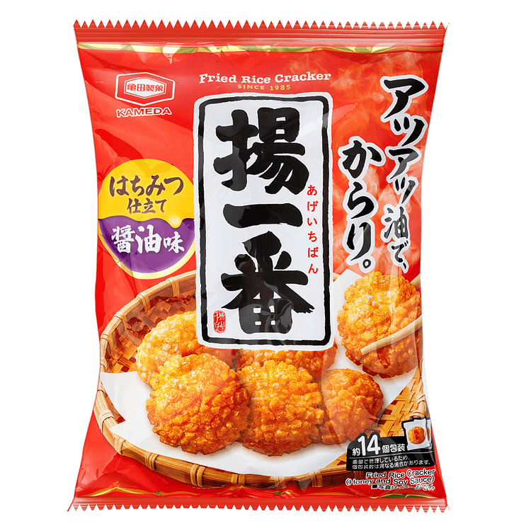 Kameda 아게이치방 과자 간장맛 100 그램