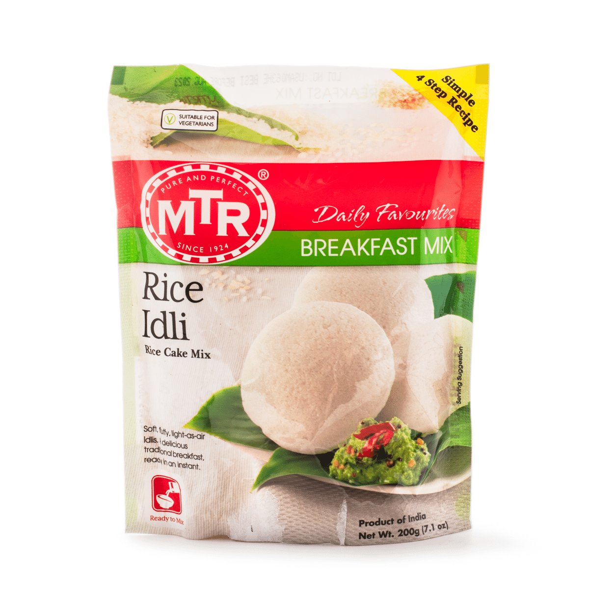 MTR Rice Idli Mix, Rice Flour Mix 200 g*30 pack