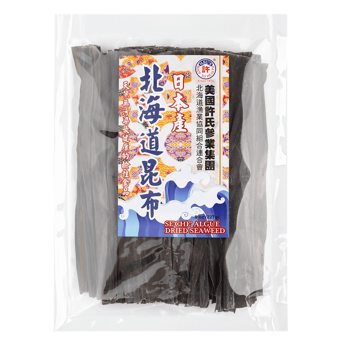 Hsu's Hokkaido Kombu Dried Seaweed 227 g