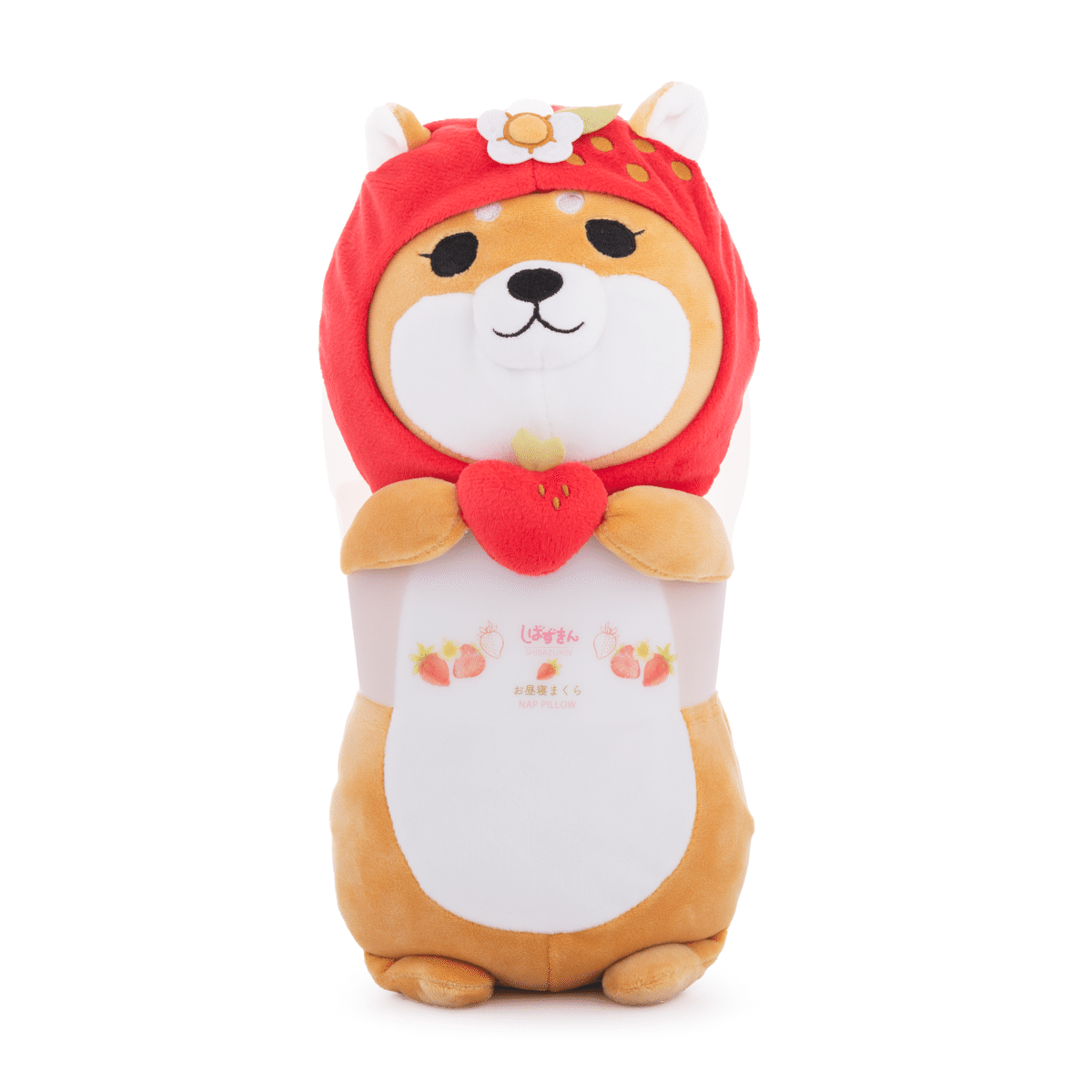 Honyaradoh Shiba Zukin Napping Small Pillow, Strawberry scent 1 count
