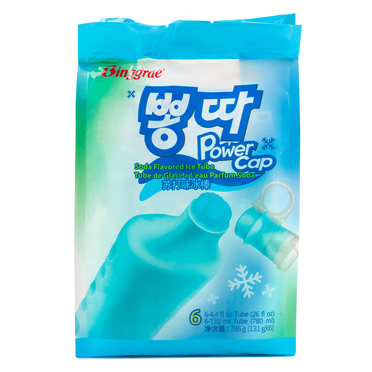 Binggrae Power Cap Soda Ice Cream 26 液盎司
