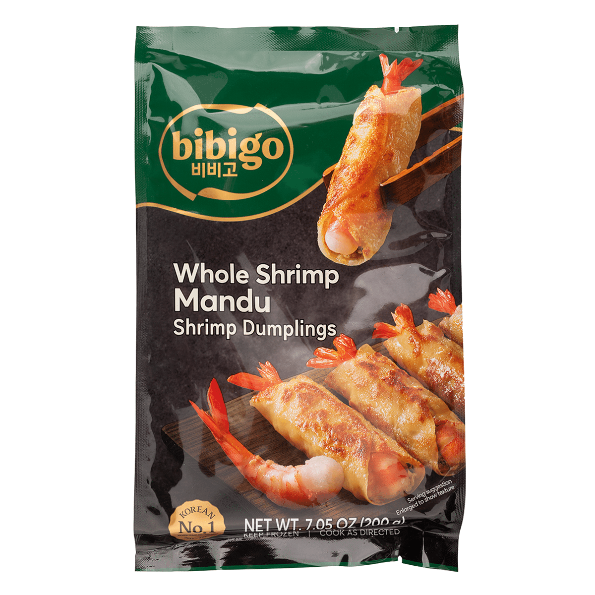 CJ Bibigo WHOLE SHRIMP MANDU, Frozen 200 g