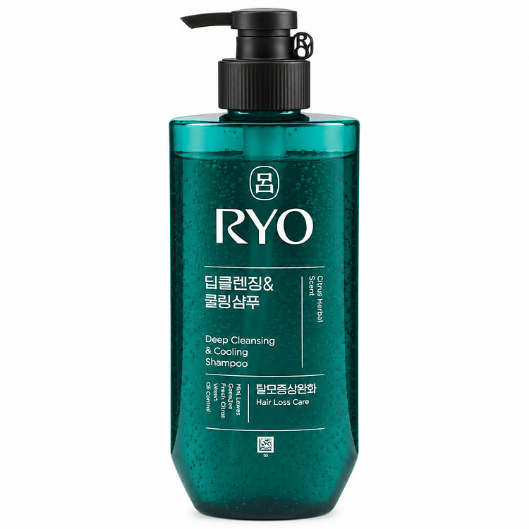 Ryo Scalp Deep Cleansing Shampoo 480 ml