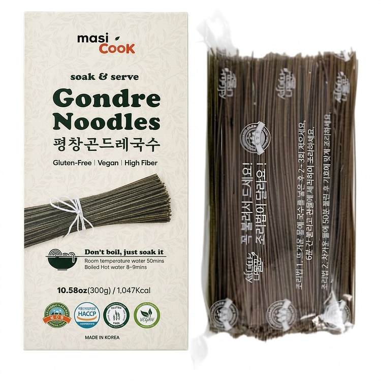 Pyeongchang Gluten-Free Gondre Green Noodle 10.58 oz