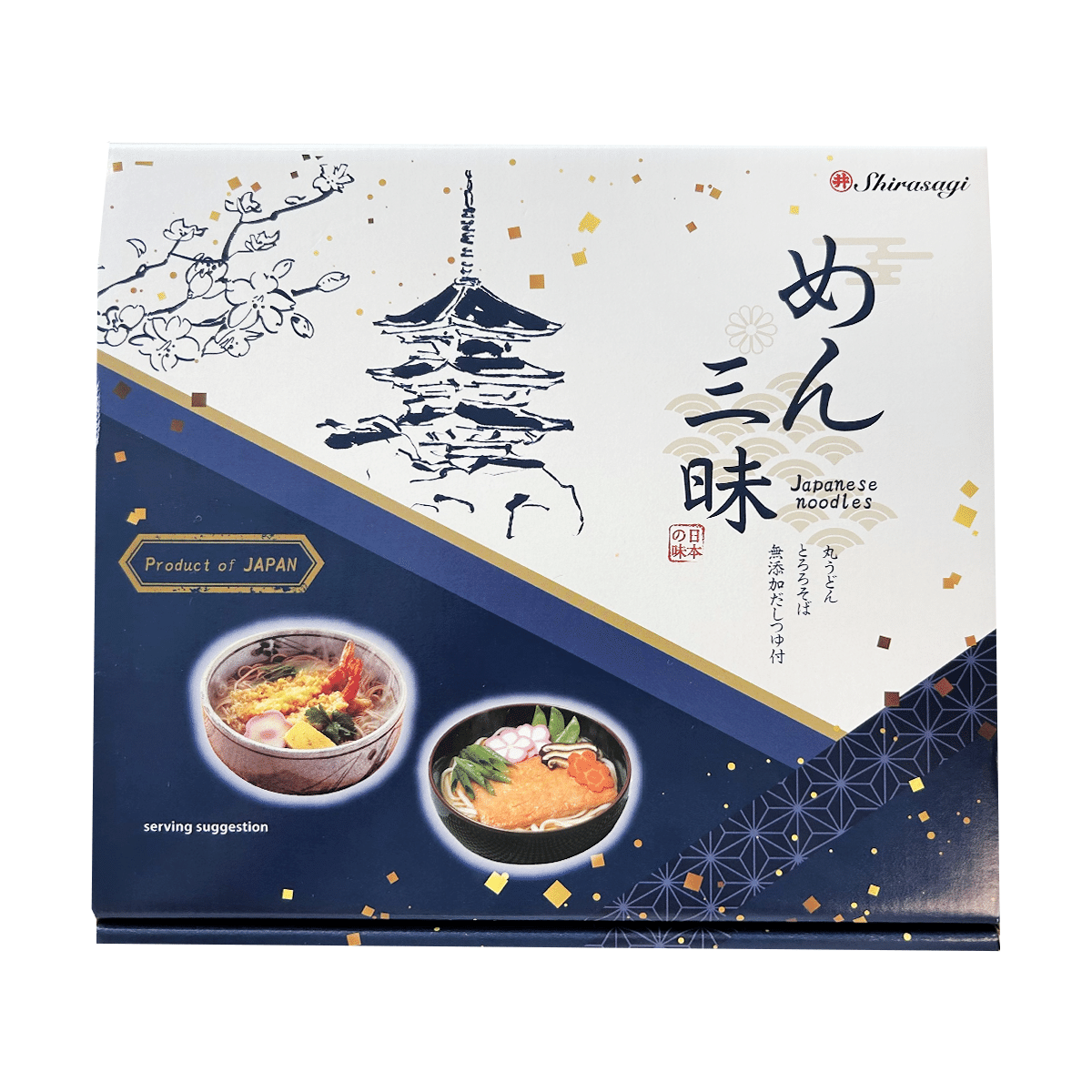 Shirasagi Premium Udon and Soba Gift Set with Soup 29 oz