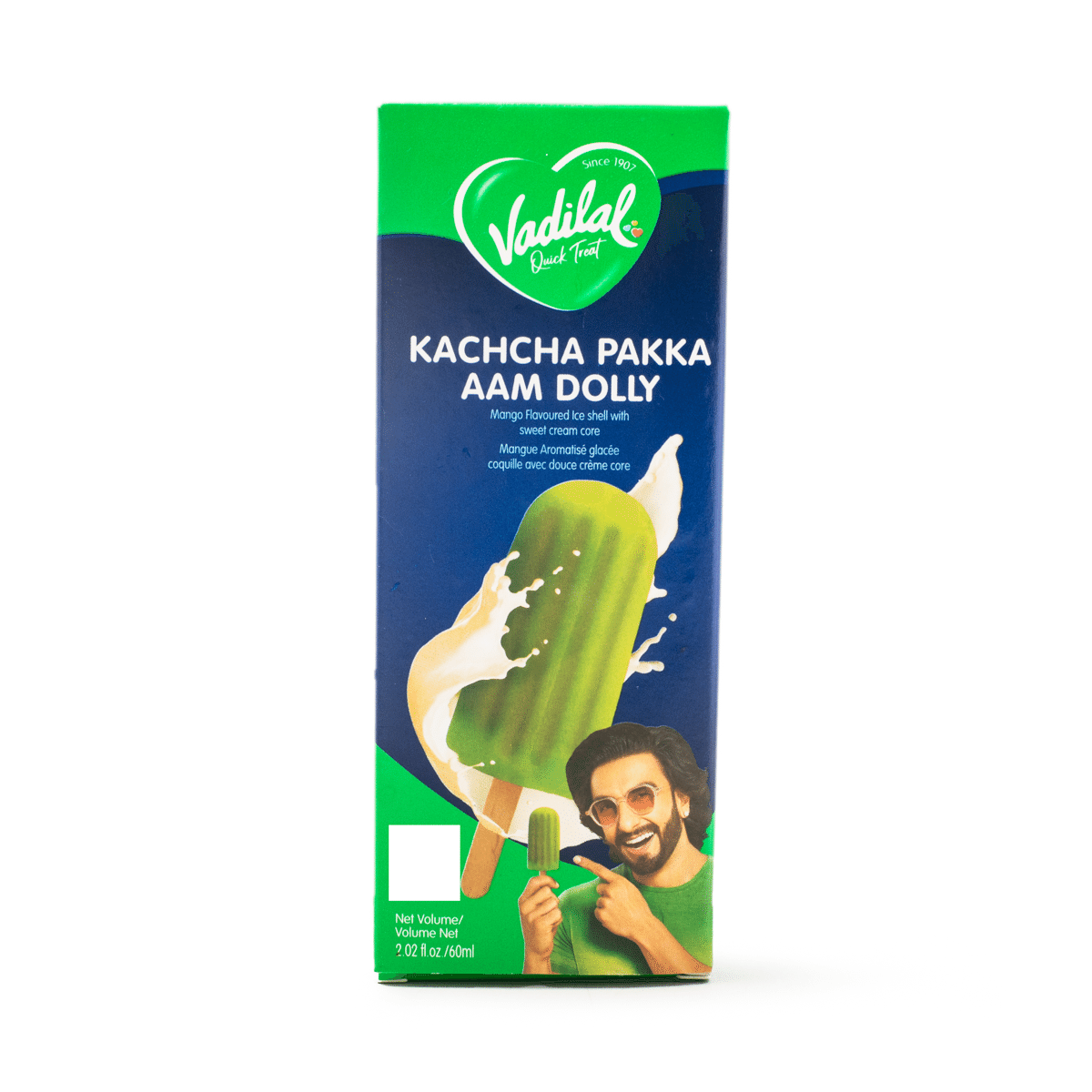Vadilal 芒果奶油冰淇淋 2.05 液盎司