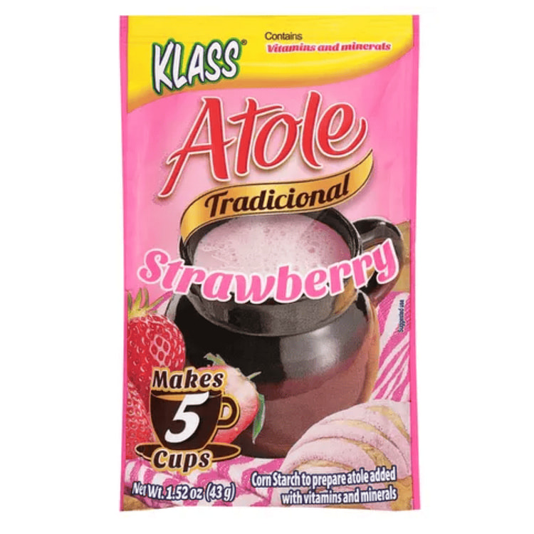 Klass Atole Strawberry Flavor 1.52 oz
