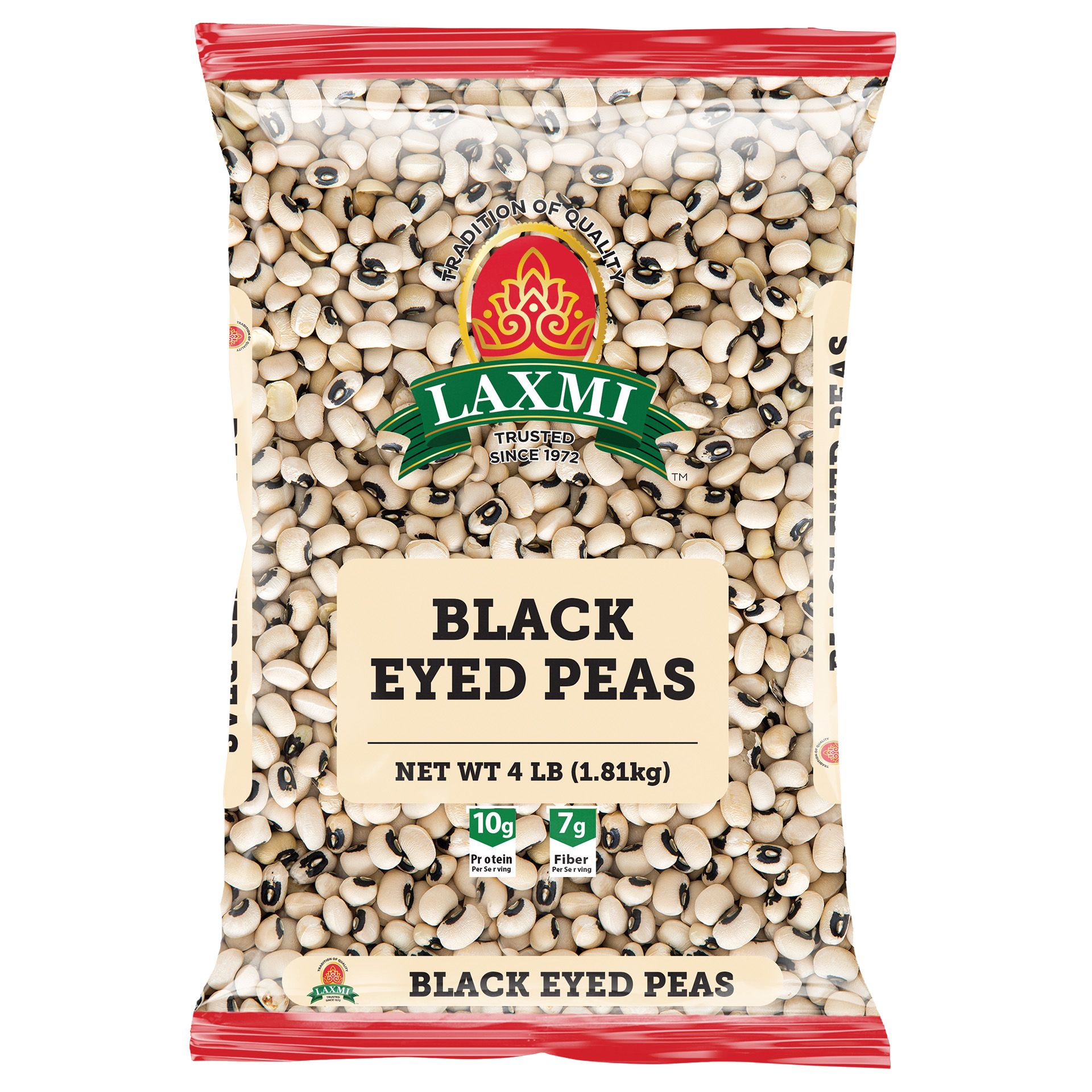 Laxmi Black Eyed Peas 4 lb