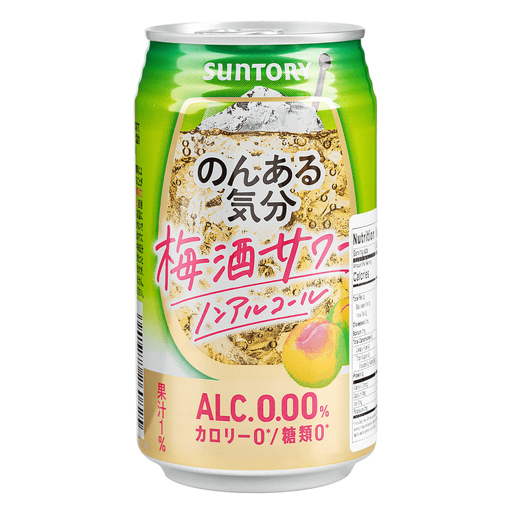 三得利 无酒精梅子酒 350 毫升