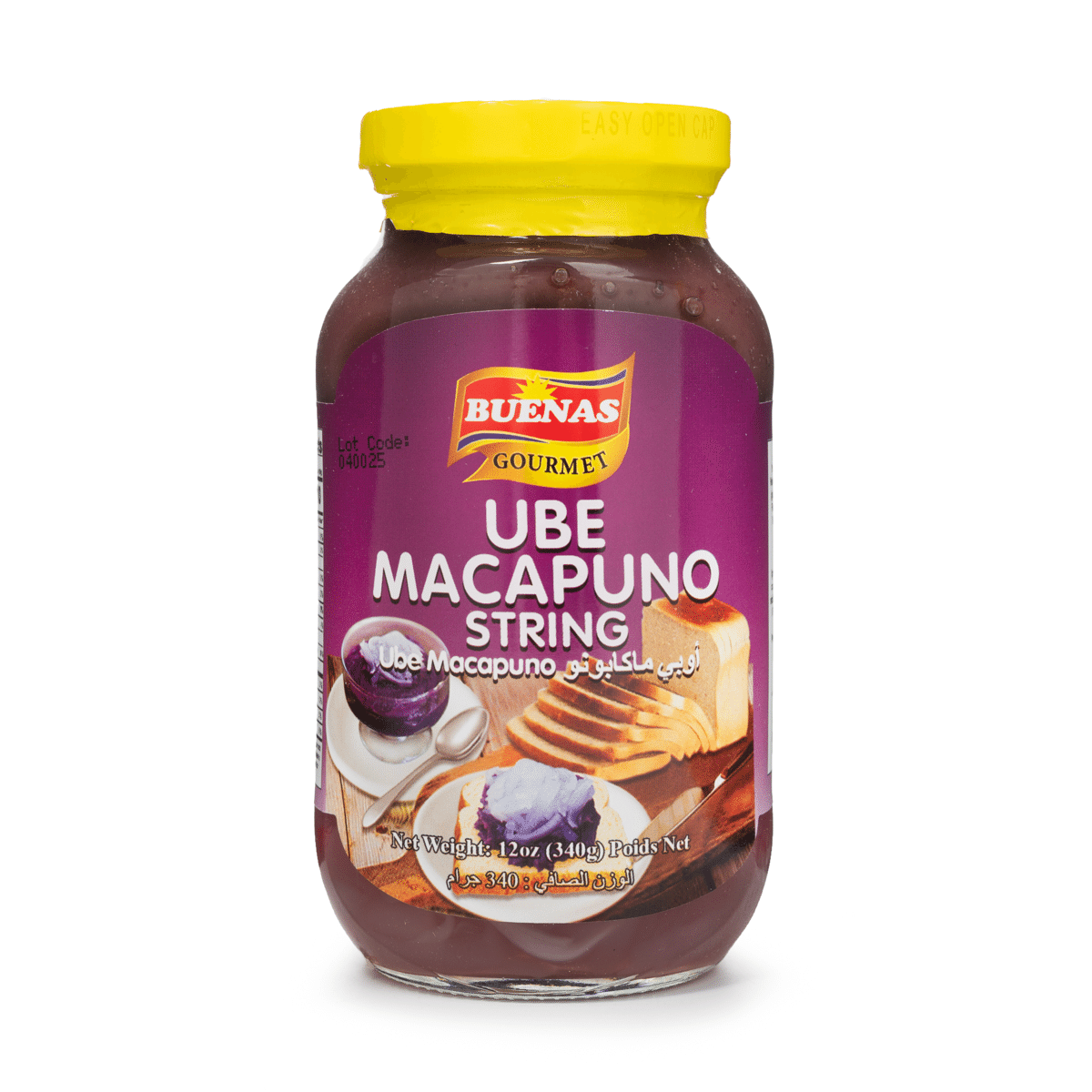Buenas Ube Macapuno String 12 oz