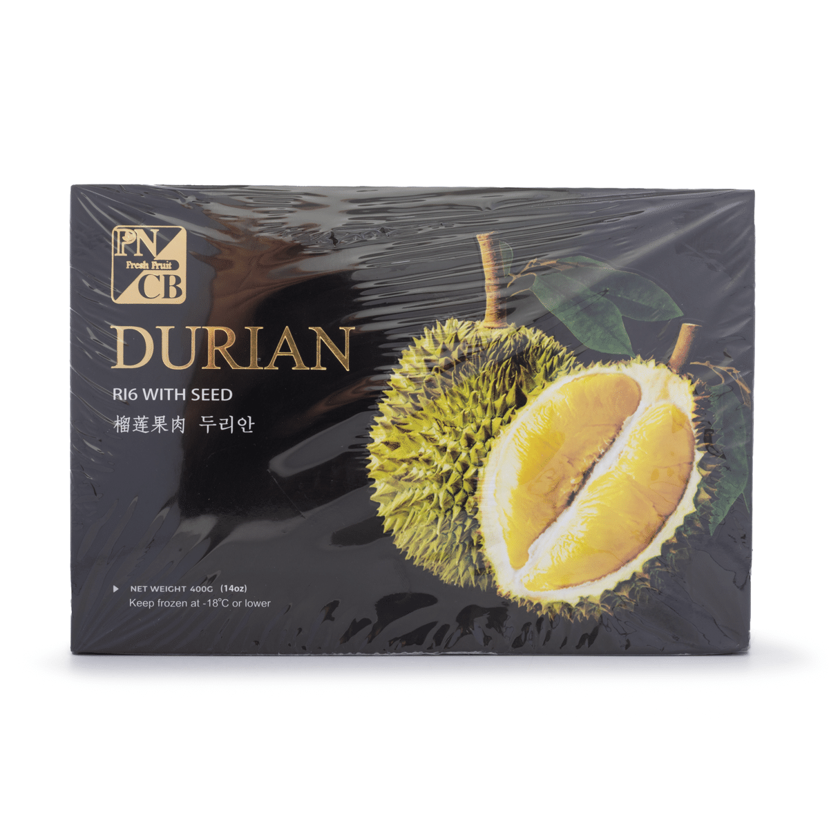 PNCB Durian Monthong with Seed, Frozen 14 oz