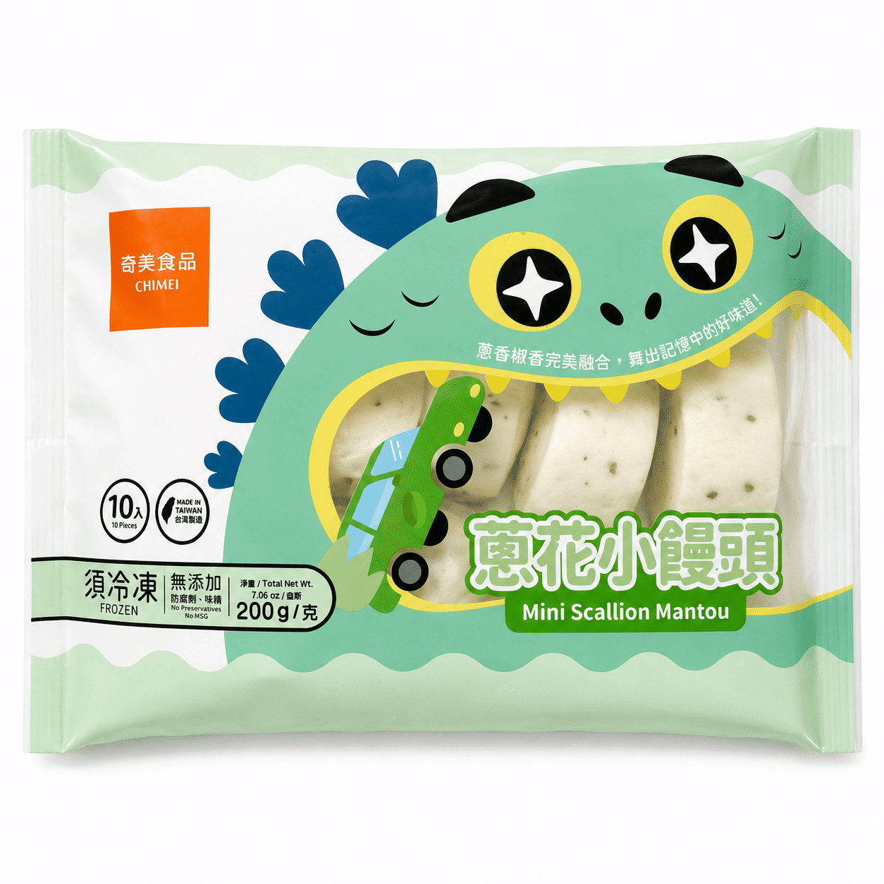 CHIMEI Scallion Mini Mantou 200 g