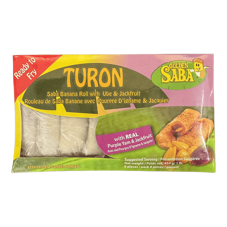 Golden Saba Turon With Jackfruit & Ube (Purple Yam) 1-1.01 磅
