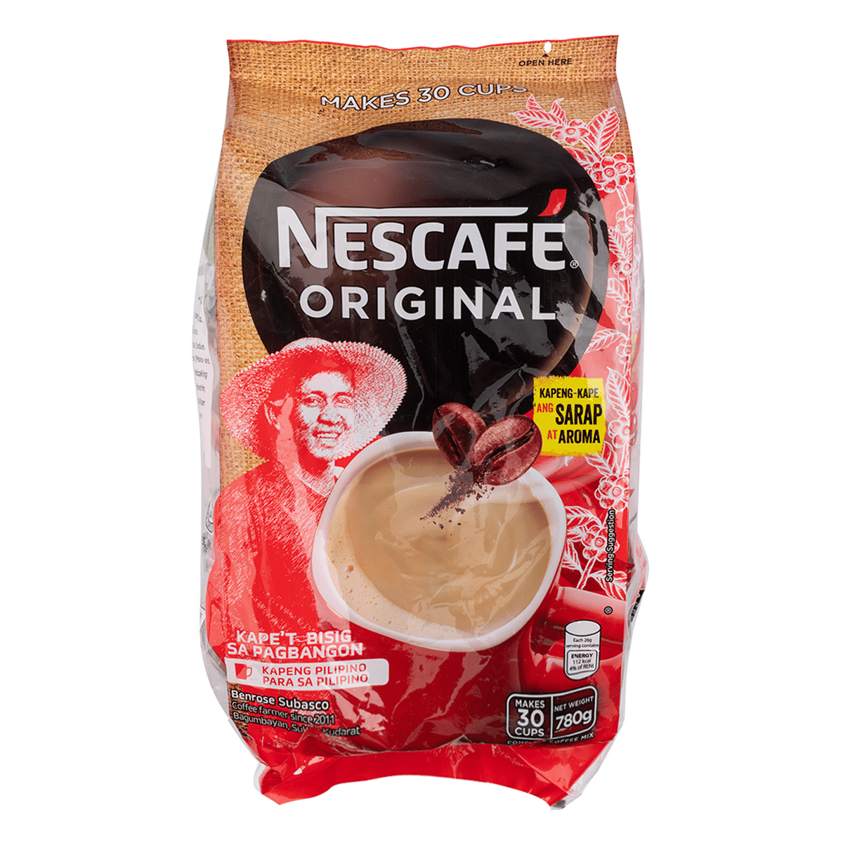 Nescafe Original 3-in-1 Instant Coffee 0.91 oz*30 pack