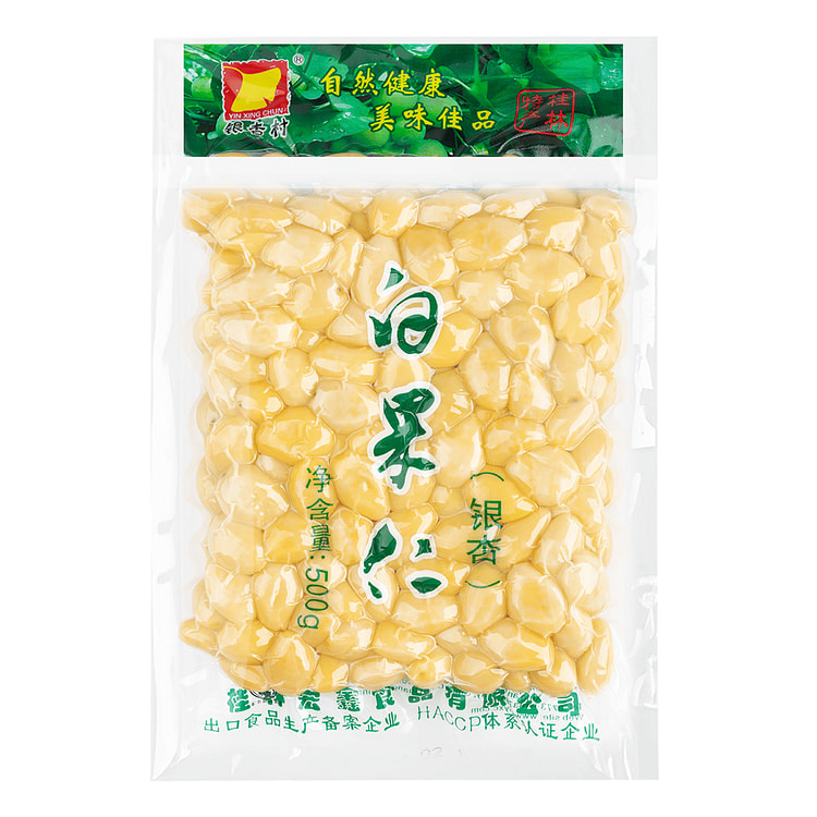 Yinxincun Cooked Ginkgo Nuts 500 g