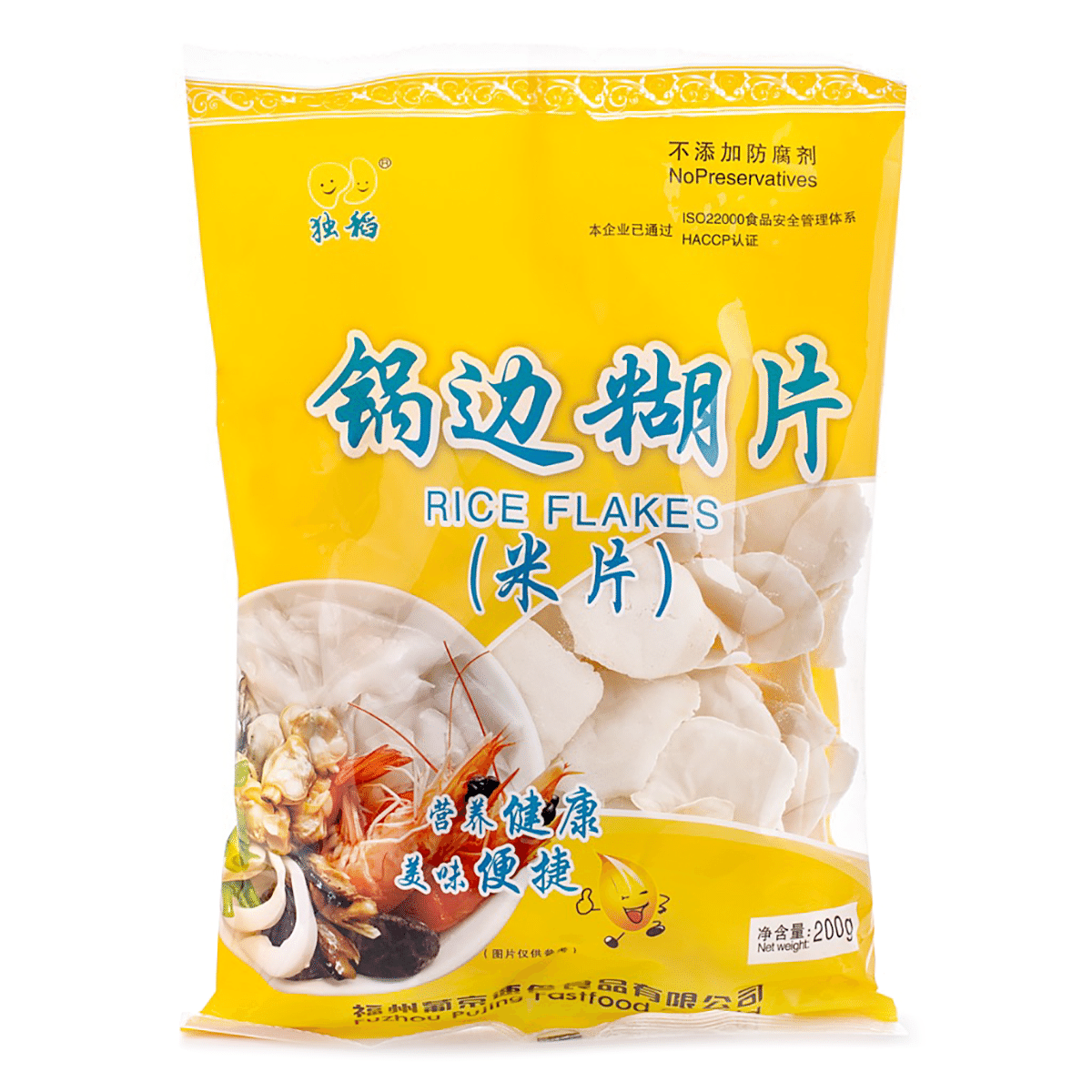 独稻 锅边糊片 200 克
