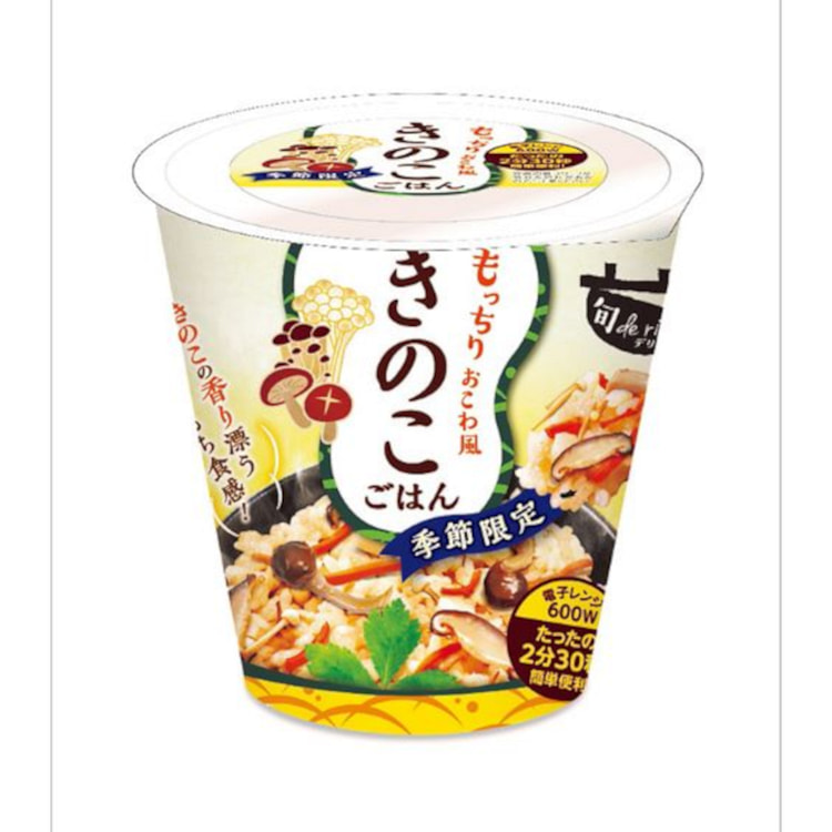 Microwavable Instant Flavored Rice with Mushroom 160 g