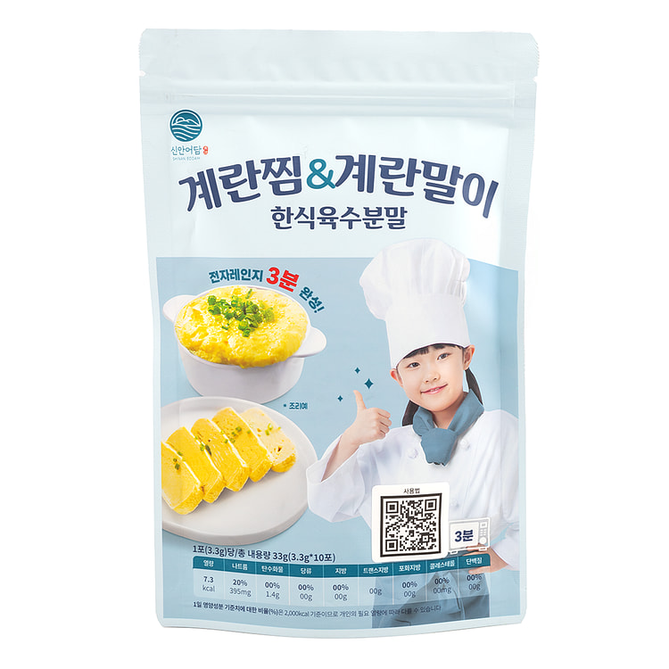 Korean Steamed Egg & Rolled Omelet Broth Powder 3.3 克*10 份