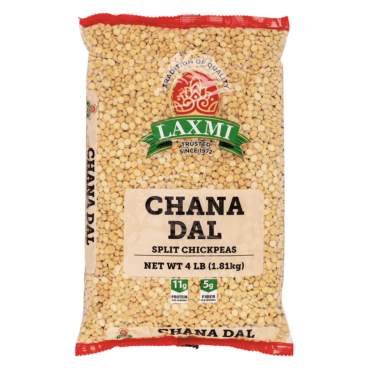 Laxmi Chana Dal, Split Bengal Gram Lentils 4 lb*10 pack
