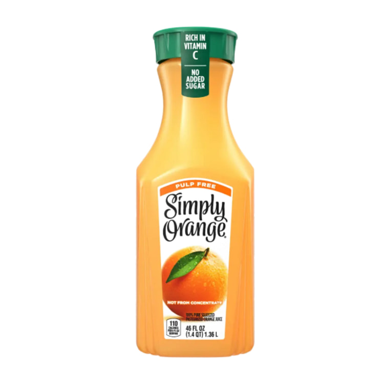Suco de Laranja Sem Polpa Simply Orange 46 fl.oz
