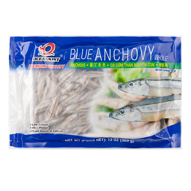 Cá Cơm Than Nguyên Con, Đánh Bắt Tự Nhiên 13 oz