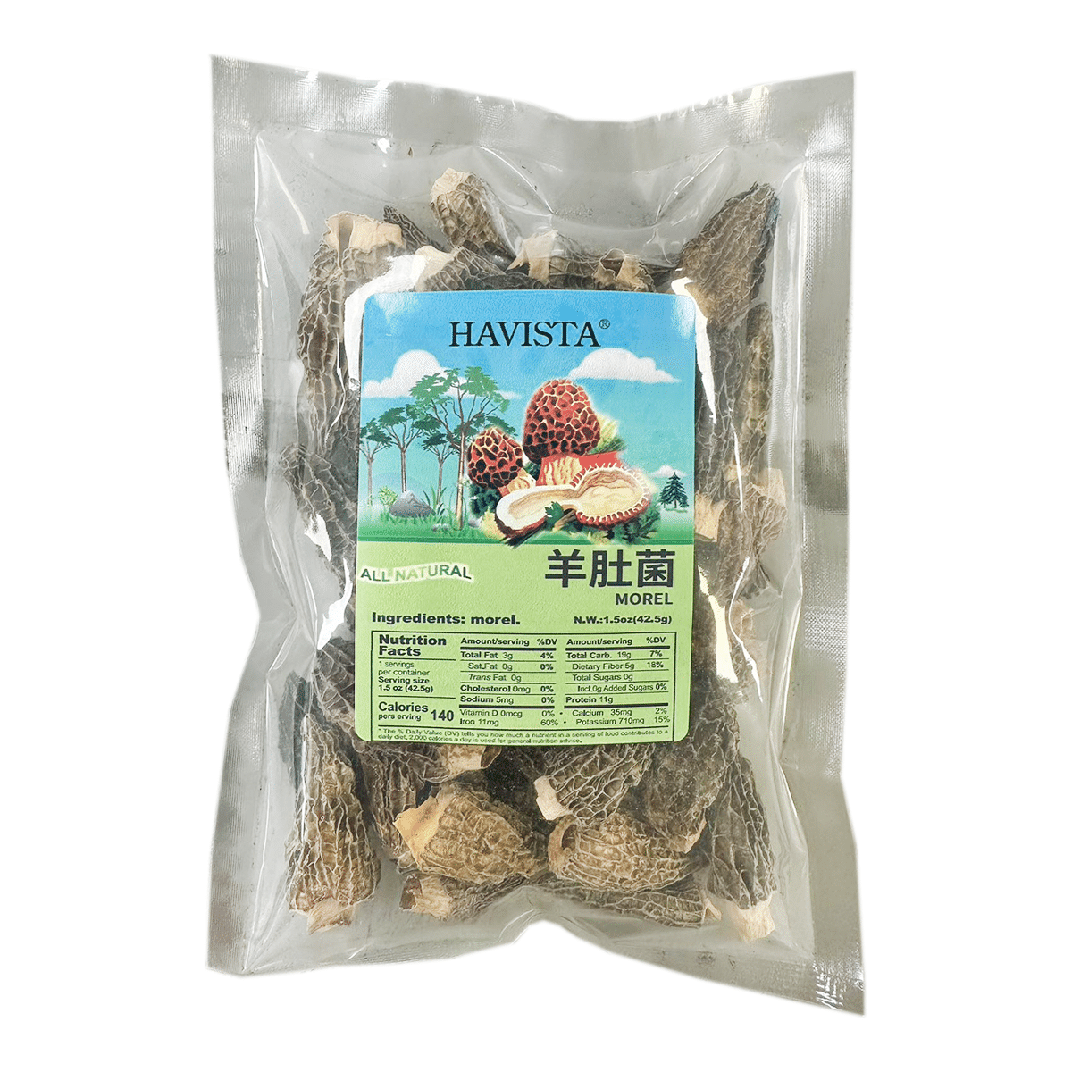 Havista Dried Morel 42.5 g