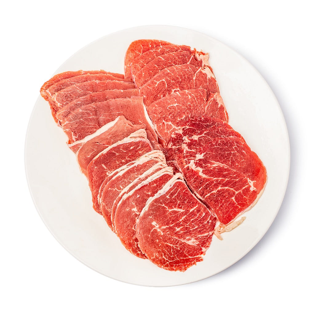 Carne Bovina Acém Fatiado 4mm 2 lb