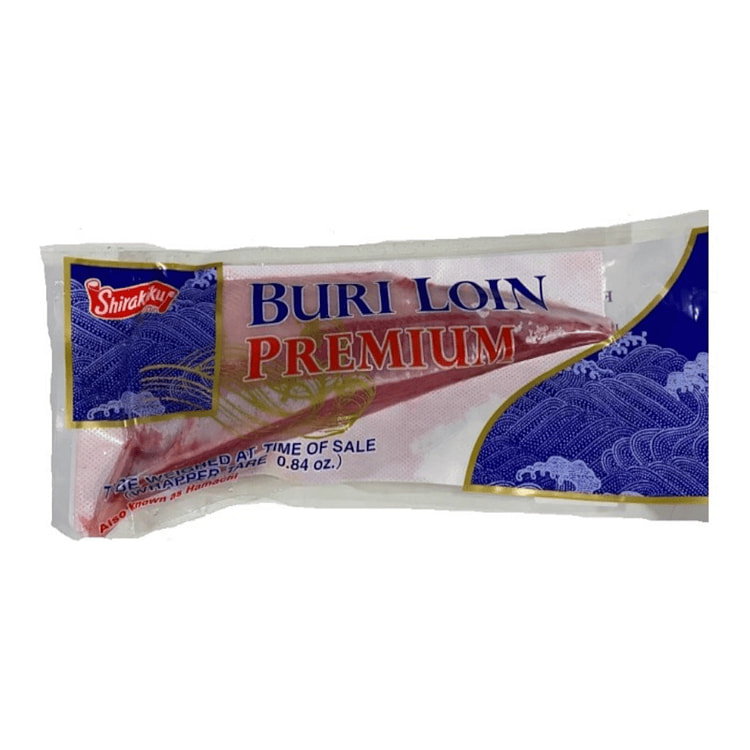 Shirakiku Buri Loin Premium (Sashimi grade) 1.15-1.50 libra(s)