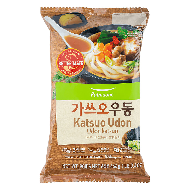 圃美多 鲣鱼乌冬面 16.4 盎司