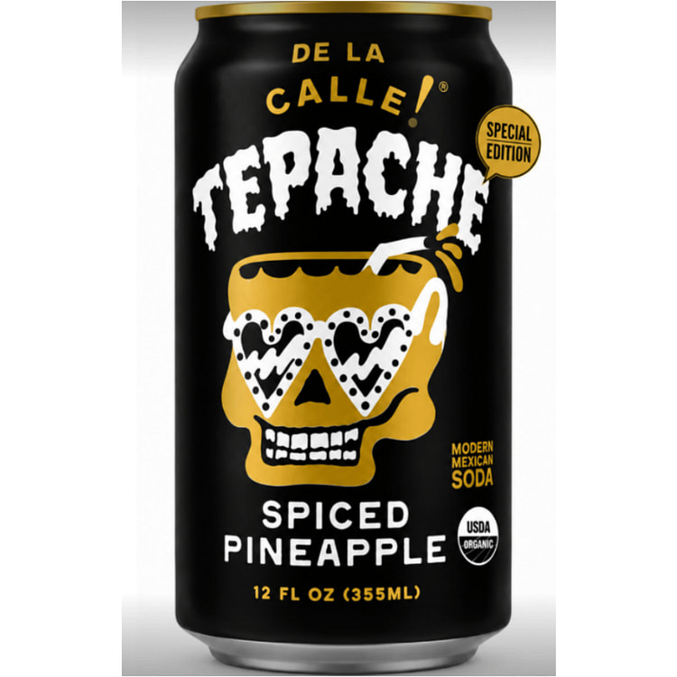 De La Calle Tepache 墨西哥风味菠萝汽水 355 毫升