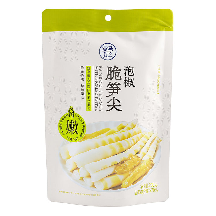 盒马 泡椒脆笋尖 230 克