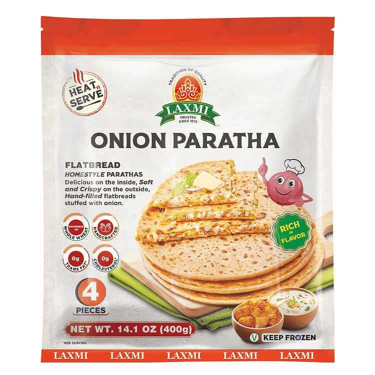 Laxmi Onion Paratha Frozen 400 g