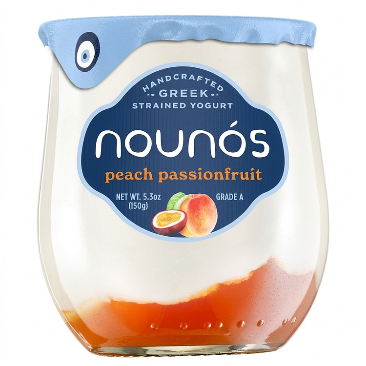 Nouno's Yogurt Peach Passionfruit 5.3 oz